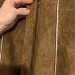 Skies Are Blue Suede-like Furry Vest Photo 7