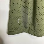 Zyia  Active chill tank top‎ olive green perforated women’s size XL activewear Photo 5