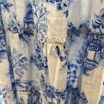 Crown & Ivy  Blue and White Sleeveless Sundress Photo 1