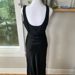 Vintage 90s Rampage Black Scoop Neck Formal Dress Size 5 Photo 7