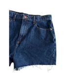 VS PINK High Waist Cutoff Jean Denim Shorts Size 30 NEW with tags Blue Photo 3