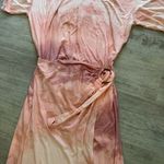 Free People  Maxi Dress in Pink and Orange size S Photo 9