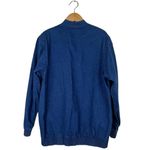 Vintage Gepetto Women’s Large Jean Jacket Rhinestone X’s & O’s Embellished Blue Photo 9