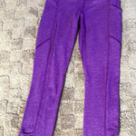Lululemon RARE Speed Tight IV Rulu Herringbone Violet Full Length Leggings 4 Photo 0