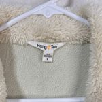 Hang Ten  Olive Green Teddy Jacket with Cream Collar Photo 1