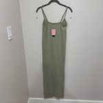Pretty Little Thing Shape Stone Stretch‎ Seamless Strappy Maxi Dress women’s Small NWT Photo 1
