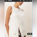 ASOS DESIGN knit SMALL structured asymmetric 5-button front vest cardigan sweate Photo 6