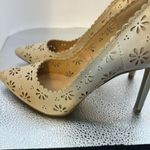 LC Lauren Conrad Lauren Conrad tan high heel shoes. Size 8 1/2 two callouts on each heal​ Photo 5