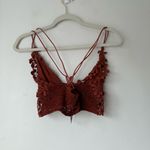 Free People  Intimately Miss Dazie Bralette In Terracotta XS Photo 5
