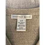 Geoffrey Beene Vintage Ivory Dark Academic Sweater Vest SMALL Photo 6