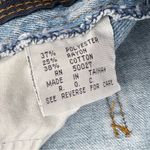 Bill Blass Vintage 90s Women’s High Rise Dad Denim Shorts | Sz 6P | Light Wash Photo 6