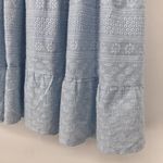 Velzera Mini Dress Light Blue Floral Embroidered Sleeveless Lined Size S Photo 2