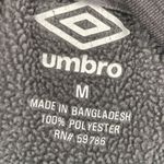 Umbro Athletic Side Zip Turtleneck Fleece Lined Gray Sweatshirt Medium Photo 91