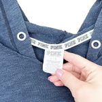 Victoria's Secret  Pink Blue Hoodie Sz L Photo 2