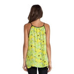 BB Dakota / Revolve Elma Daisy Printed Cami in Acid NWOT Photo 7