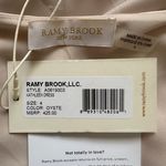 Ramy Brook Dress Kathleen One-Shoulder Asymmetric Oyster Nude 4 NWT New Photo 8
