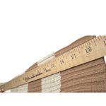 Striped Sweater S Long Sleeve Beige Brown Cream Earthy Neutral Country Cowgirl Tan Size 4 Photo 4