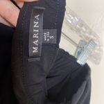 Marina Black Strapless Beaded Midi Dress Formal Size Small Photo 8