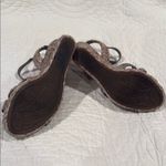 Impo  Brown Wedge Sandals with Ankle Strap Photo 2