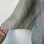 Paul & Joe for Target Hooded Plaid Cape Coat L/XL Wool Blend Front Pockets Green Size L Photo 5