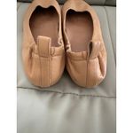 FitFlop  Leather Allegro Slip-On Hazelnut Flats Dress Shoes Ballet Photo 5