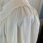 Vintage Amanda Stewart Nightgown Ivory Short Sleeve Lace Trim NWT Photo 4