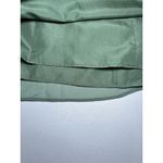 Azazie Tayla Floor Length Chiffon Sheath Dress Size A2 Eucalyptus Bridesmaid Photo 4