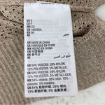 INC  International Concepts Metallic Split Sleeve Pullover Sweater Tan Small Photo 11