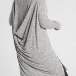 Athleta  Harmony Wrap Women's Cardigan Grey Long Sleeve Hooded Size S Small Photo 0