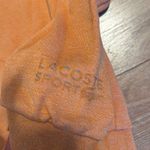Lacoste sport women’s peach crewneck hoodie size 44 Has some ink stains and st Photo 3