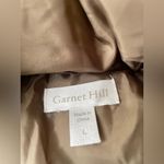 Garnet Hill  Women's Khaki Puffer Jacket Photo 6