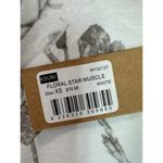 Ksubi  Women's‎ Cotton Floral Star Muscle Tee Grunge Casual NWT XS Photo 2