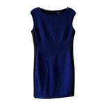 CHAPS Womens Size 12 Multicolor Stripe Sheath Cocktail Career Dress Photo 1