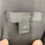 J.Crew Size 8 Wide Leg Jumpsuit Shoulder Bow V Neck Wedding Guest Cocktail Hour Photo 4