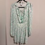 House of Harlow 1960 Mint Green Mini Dress White Size M Photo 1