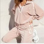 Free People Retro Sporty Friday Love Set Jacket Pullover Pants Fp Movement Photo 1