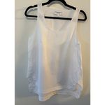 Athleta Derek Lam IOC  Shirt Womens Sleeveless White Size Small Loose Fit Stretch Photo 0