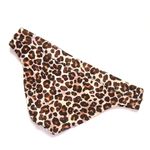 Kona Sol Animal Print Medium Coverage Hipster Bikini Bottom Leopard Pink Swim XL Photo 2