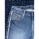 Vigoss  The Thompson‎ Tomboy Jeans Frayed Trim Denim Blue Size 26 Photo 2