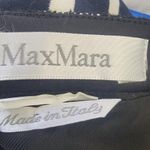 Max Mara Tweed Wool Pencil Skirt Italy Black Lined Size M/L Photo 2