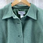 Pendleton Vintage  Blazer Skirt Set Womens‎ Plus 16W Green Wool Lined Midi Length Photo 3