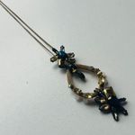 J.Crew  Mixed Crystal Hoop Pendant Necklace Photo 3