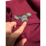 French Connection Women`s Deep Magenta Soft Knit Winter Turtleneck Sweater Sz.S Photo 1