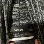 Apt. 9  cowl neck short sleeve grey sweater Photo 2