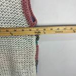 Vintage 90s Knit Vest M Colorblock Chunky Sweater Indie Dopamine Granny Preppy Size M Photo 6