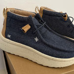 Hey Dude  Women's Ankle Boots in Navy and Tan Photo 0