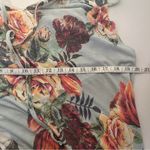 JODIFL  Blooming Halter Floral Strapless Floor Length Dress Large Green Pink Photo 7