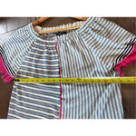 APNY Fringe Multi Stripe Sweater Size Small Blue Size M Photo 7