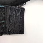 Torrid Curve Black Blue Lace Strapless Push Up Bra Plus Size 44C Photo 3