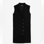 The Kooples Black Mini Sleeveless Blazer Dress(Size Small) Photo 3